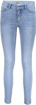 Geisha Jeans Skinny Jeans Zippers 21008 10 Light Blue Denim Dames Maat - XXL