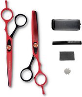 Missan: Ciseaux Titan professionnel coiffure Set 6 pouces - coupe professionnelle Ciseaux et ciseaux à effiler - Ciseaux à effiler - Ciseaux à effiler - coiffure Set - Coiffeur