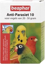Beaphar anti-parasiet 10 - vogels van 20-50 g - 2 pipetten