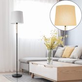 Staande lampen-Vloerlamp-met kap
