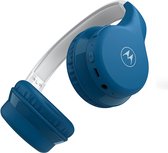 Motorola Sound Kinderkoptelefoon - MOTO JR300 - Hoofdtelefoon Kinderen - Volumebegrenzing tot 85dB - met Audiosplitter - BPA-Vrij - Vanaf 3 Jaar - Blauw/Grijs