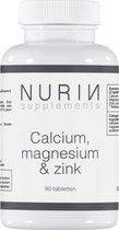 Calcium, Magnesium en Zink