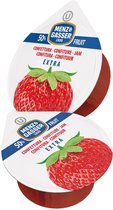 Aardbeien Jam Mini Cupjes 25gram Doos 100 Stuks voor B&B Hotel Menz&Gasser