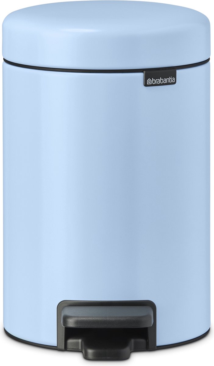 Goedkoopste Brabantia NewIcon Prullenbak - 3 liter - Dreamy Blue