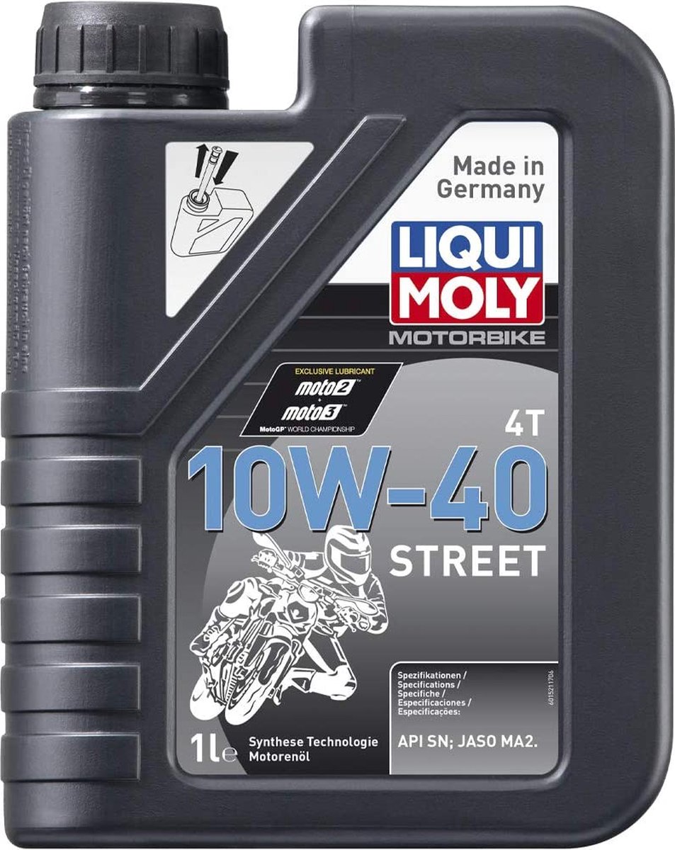 Motorolie Liqui Moly - 4 takt 10W-40 Street (1L)