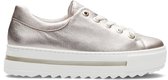 Gabor 496 Lage sneakers - Leren Sneaker - Dames - Goud - Maat 42