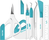 NICAPA - Basic Tool Kit - Knutselgerief - Knutselgereedschap - Geschikt voor knutselen - Gereedschap - 7-delig