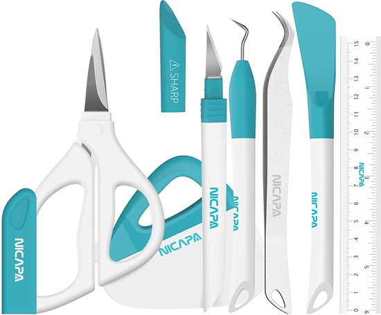 NICAPA - Basic Tool Kit - Knutselgerief - Knutselgereedschap - Geschikt  voor knutselen... | bol.com