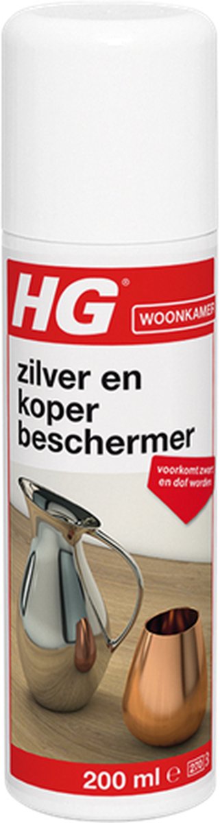 HG zilver & koper poets nooit-meer-poetsen-finish - 2 Stuks ! | bol.com