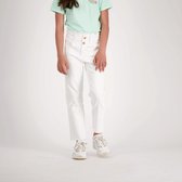 Vingino Straight Jeans Candy Ruffle White