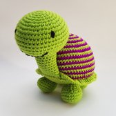 Gehaakte schildpad - schildpadje (handgemaakt)