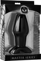 Invasion Hollow Silicone Anal Plug - Large - Butt Plugs & Anal Dildos black