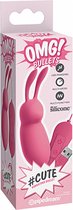 OMG! Bullets - #Cute Vibrating Bullet, Pink - Bullets & Mini Vibrators pink