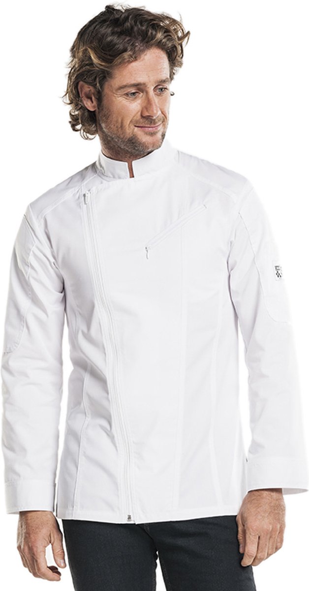 Chaud Devant Koksbuis Biker Wit - Maat XL