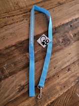 N4dogs - hondenriem met ledverlichting - blauw - reflecterende hondenriem - dier verlichting - hondenriem led - veilige riem hond