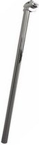 Zadelpen vast 26,8mm x 600mm aluminium zilver