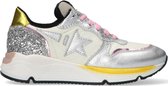 Clic! Cl-20337 Lage sneakers - Leren Sneaker - Meisjes - Wit - Maat 37
