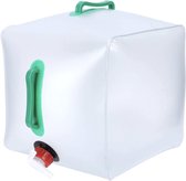 Opvouwbare Watercontainer, 20L Outdoor Draagbare Opvouwbare Waterzak Auto Waterdrager Container Emergency Survival Kit voor Kamperen Wandelen Picknick BBQ