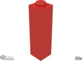 LEGO Bouwsteen 1x1x3, 14716 Rood 50 stuks