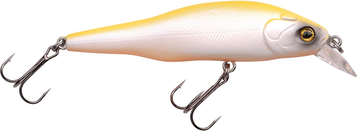 Spro Powercatcher Minnow 80 (diepte 1m) 8cm - 10.9g - Kleur : Black Back