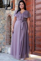 HASVEL -Violet Groote maat jurk- maat XXL-Galajurk-Avondjurk-HASVEL-Violet Plus Size Dress-Size XXL-Prom Dress-Evening Dress