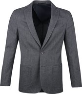 Suitable - Travis Blazer Antraciet - 50 - Slim-fit