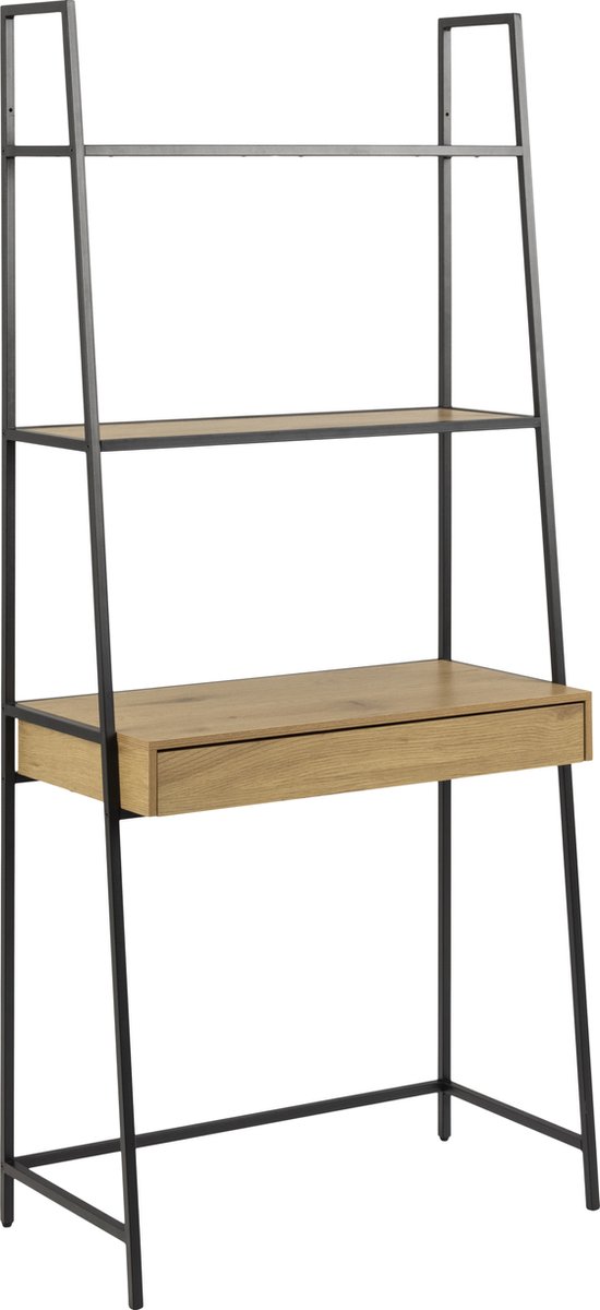 Giga Living Boekenkast Vayen Eiken 77x174,5cm - Giga Living wild eiken