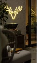 Habitat 232 neon witte led neonrendier kerst