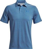 Under Armour T2G Printed Polo-Victory Blue/White