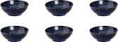 Palmer Schaal Kiryu 12,5 cm 25 cl Blauw Porselein 6 stuk(s)