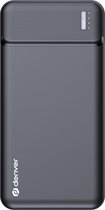 Denver Powerbank 15000 mAh met Batterij Indicator - Snellader - Micro USB - USB - Universele Powerbank voor o.a. Apple iPhone / Samsung - Zwart - PQC15007