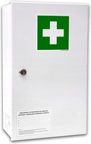 Stalen wand EHBO-doos 40 delig - wit