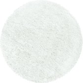Tapis de salon Shaggy Agréable doux Tapis de chambre Blanc
