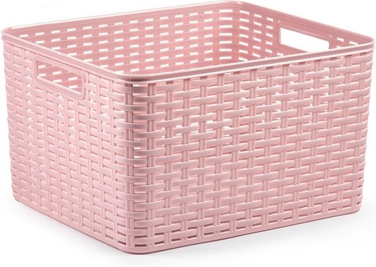 5 pcs panier de rangement panier en plastique - paniers de ménage 23,5 x  16,3 x 10 cm