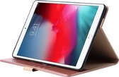 Luxe Tablet Hoes Geschikt voor iPad Hoes 5e, 6e, Air 1e, Air 2e Generatie - 9.7 inch (2017/2018) - Roze Goud