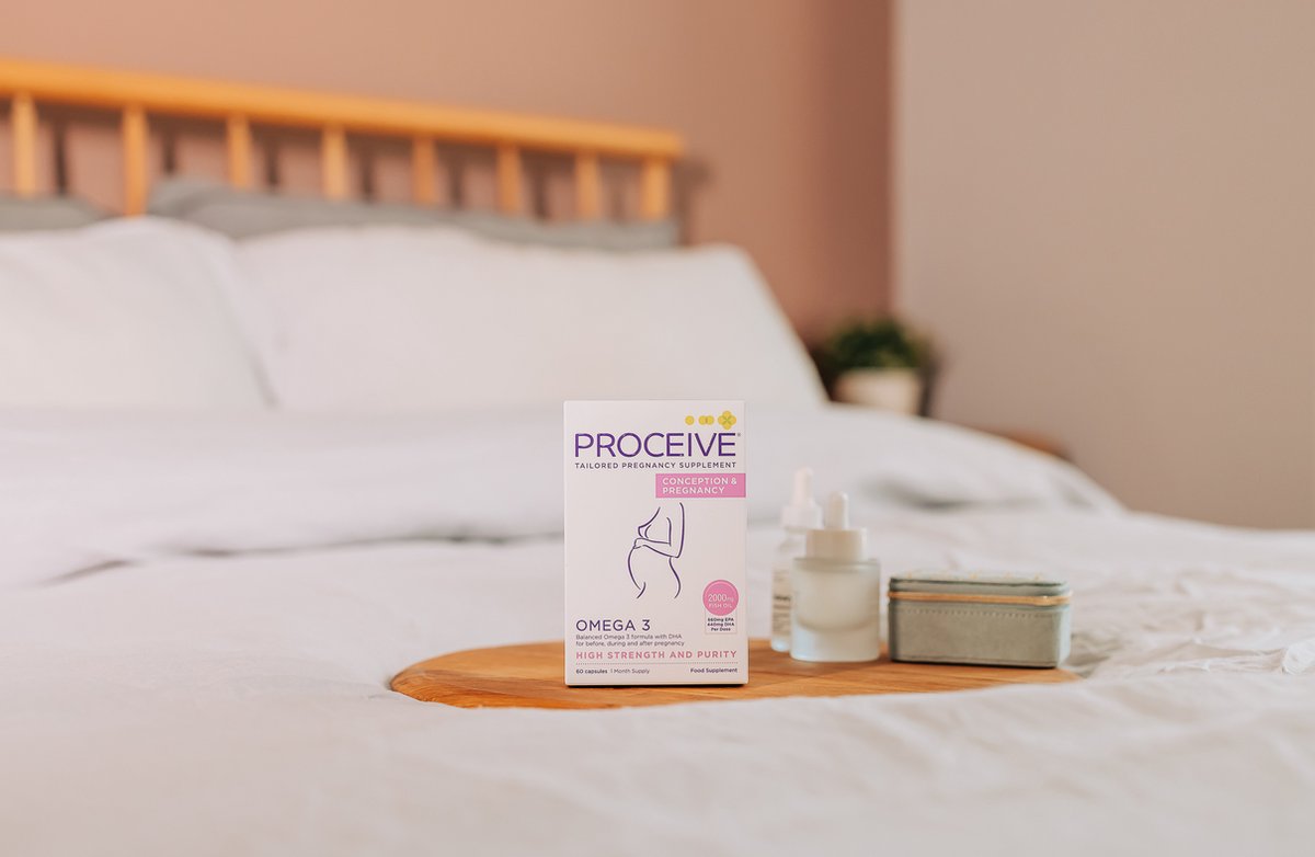 Goedkoopste Proceive Kinderwens & Zwangerschap Omega 3 60 Capsules