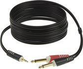 Klotz soundcard kabel jack 2m AY5-0200, goudcontacten - Invoerkabel
