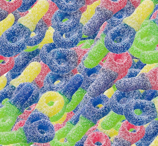 ASTRA SWEETS SOUR TUTTERS BONBONS POUR LA LANGUE 500 GRAMMES