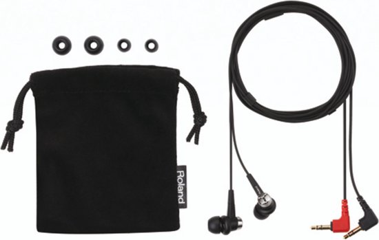 Roland CS-10 EM Binaurales StereoMic/koptelefoon – Lavalier microfoons