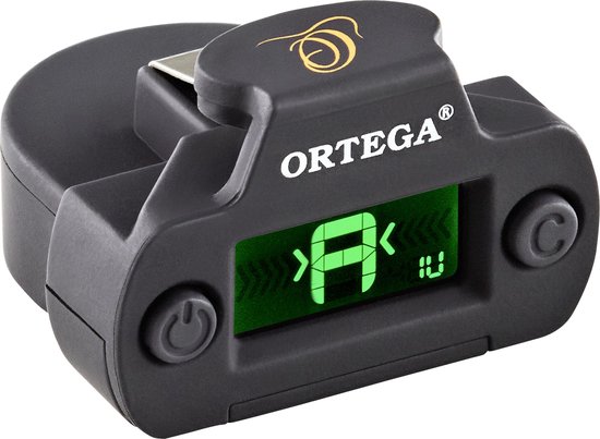 Ortega OCST-1BK Soundhole Tuner - Stemapparaat voor gitaar