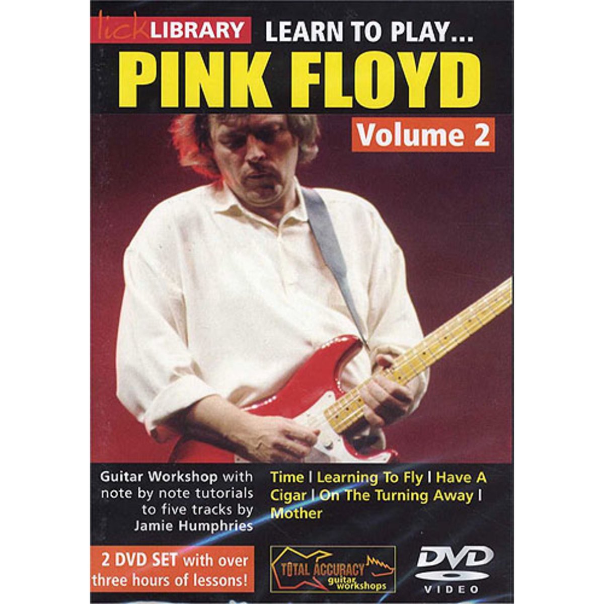 Roadrock International Lick Library - Pink Floyd 2 Learn to play (gitaar), DVD - DVD / CD / Multimedia: O - P