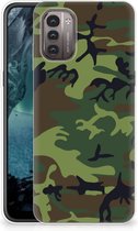 GSM Hoesje Nokia G21 | G11 Smartphonehoesje Camouflage