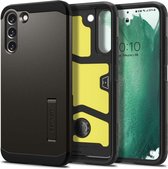 Geschikt voor Spigen Tough Armor Case Samsung Galaxy S22 Plus - Grijs