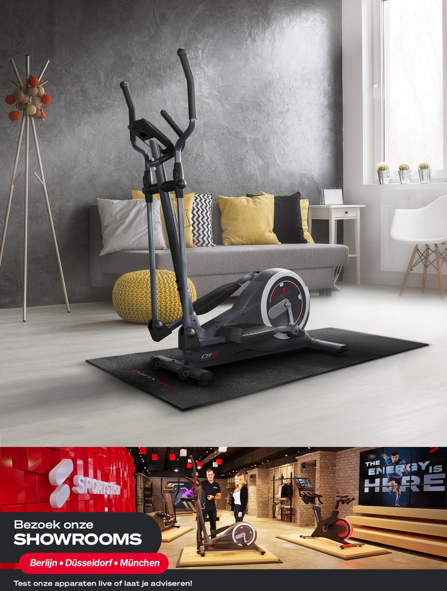 Sportstech Velo elliptique CX625 ergometre Compatible avec Application Smartphone bol