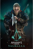Assassins Creed poster - Valhalla - gaming - Vikingen - 61 x 91.5 cm