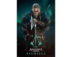 Assassins Creed poster - Valhalla - gaming - Vikingen - 61 x 91.5 cm