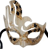Everygoods Venetiaans Masker - Handgemaakt - Oogmasker Vor Carnaval, Balmasker