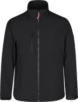 FE Engel Softshell 1265-229 - Zwart 20 - 4XL