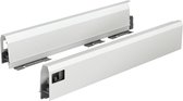 Hettich ArciTech zijwand 94mm/500mm wit re