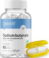 Supplementen - Sodium Butyrate - Natriumbutyraat - Vegan - 90 Capsules - Ostrovit